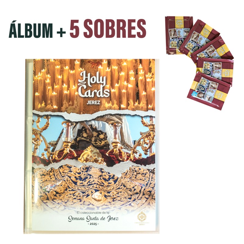 Álbum Holycards Jerez 2025