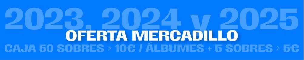 Mercadillo HolyCards | Promoción colecciones 2023, 2024, 2025. Precios especiales.