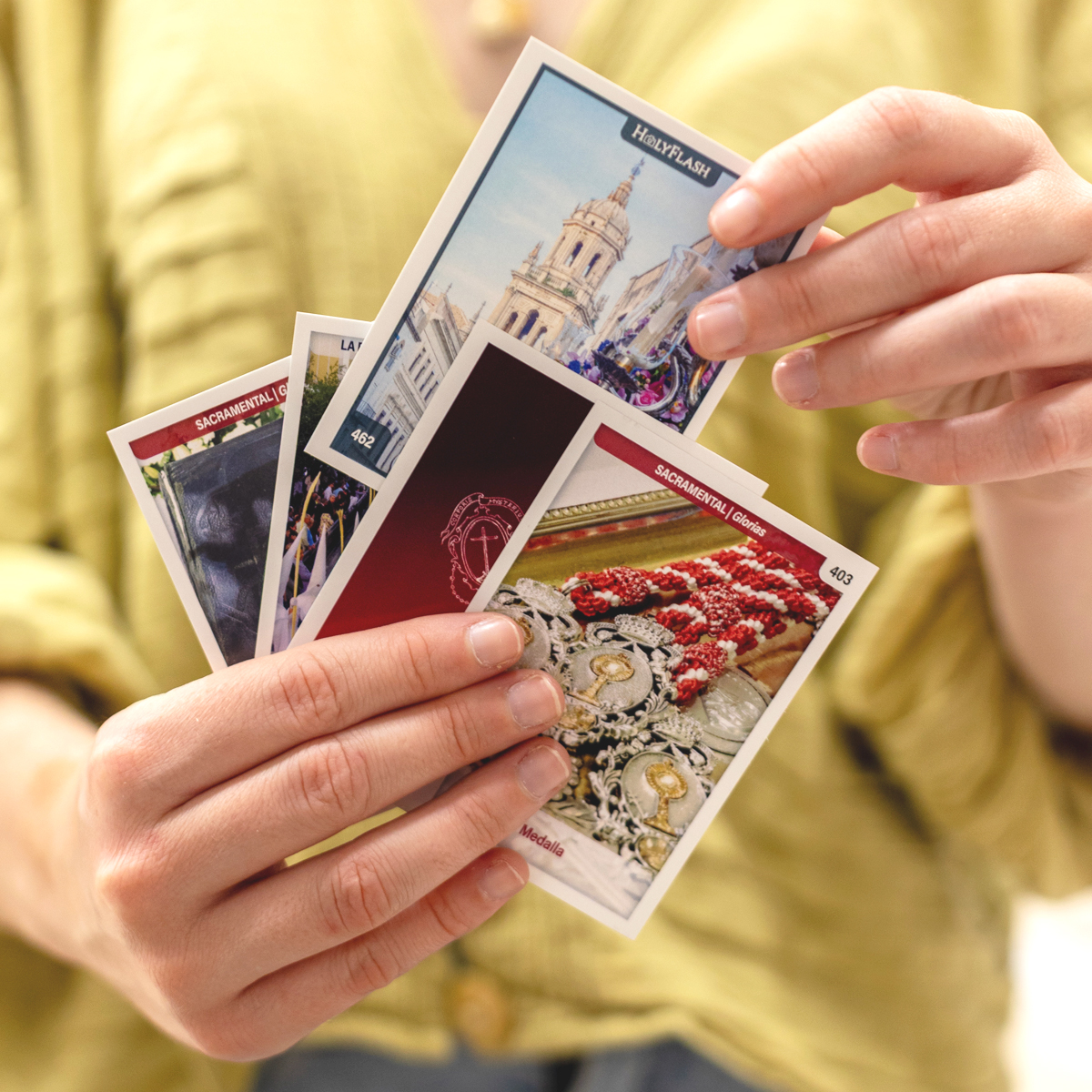 Headphone on yellow background